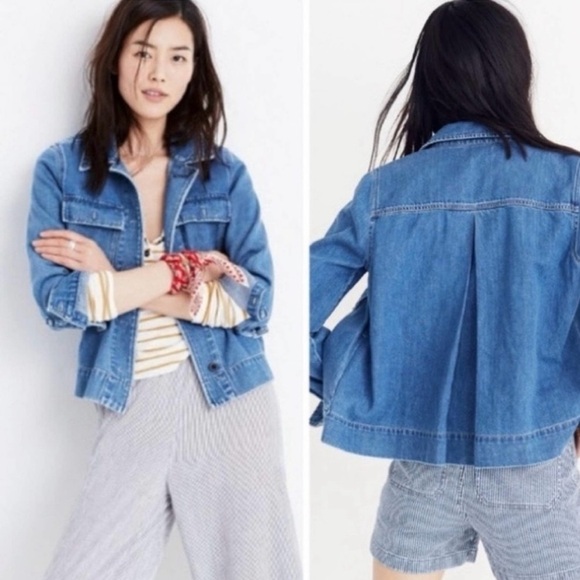 Madewell Blue Jean Jacket - Picture 2 of 15